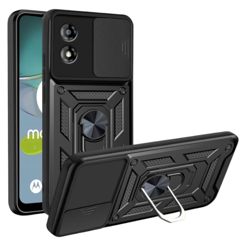 Чохол для смартфону
 BeCover Military for Motorola Moto E13 Black (709101) - Фото 1