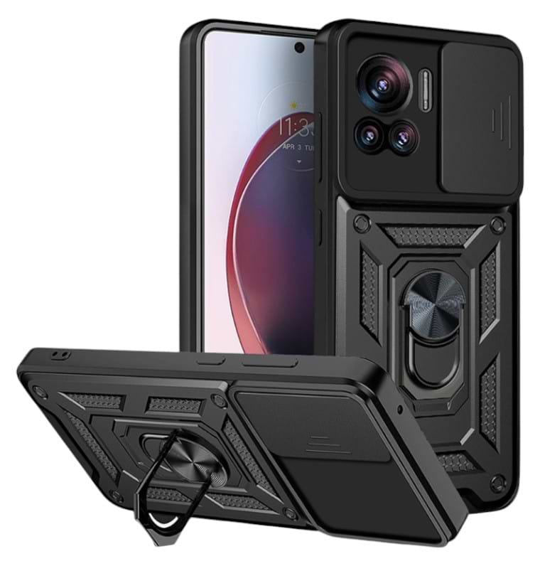 Чохол для смартфону BeCover Military for Motorola Edge 30 Ultra Black (710678) - Фото 1