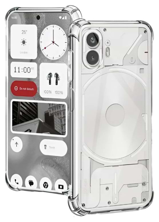 Фото - Чохол для смартфону BeCover Anti-Shock for Nothing Phone (2) Clear (711792)