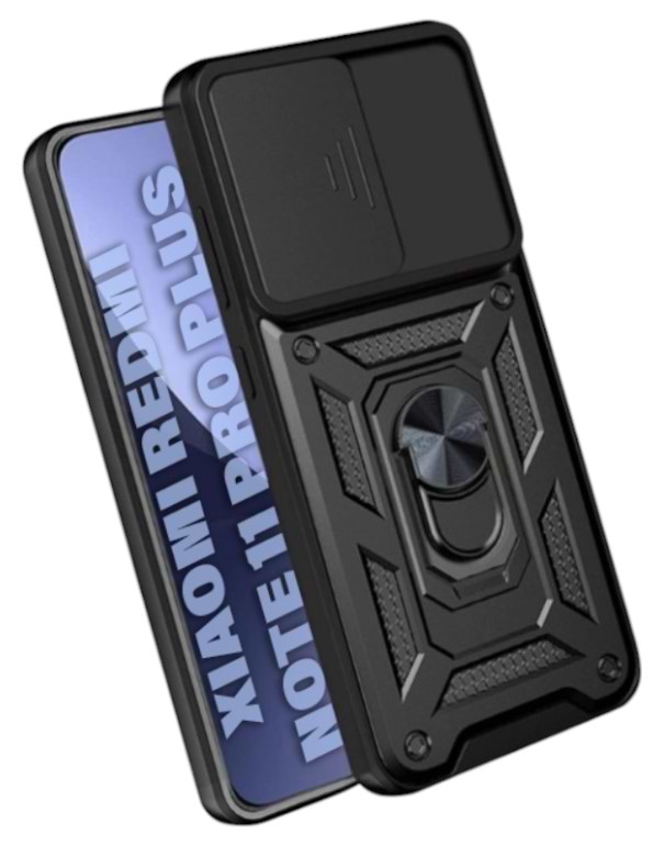 Чохол для смартфону BeCover Military for Xiaomi Redmi Note 11 Pro Plus Black (711023) - Фото 1