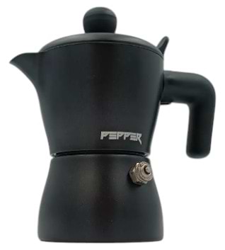 Фото - Кавоварка гейзерна Pepper Чорна Перлина 1 (PR-2241)