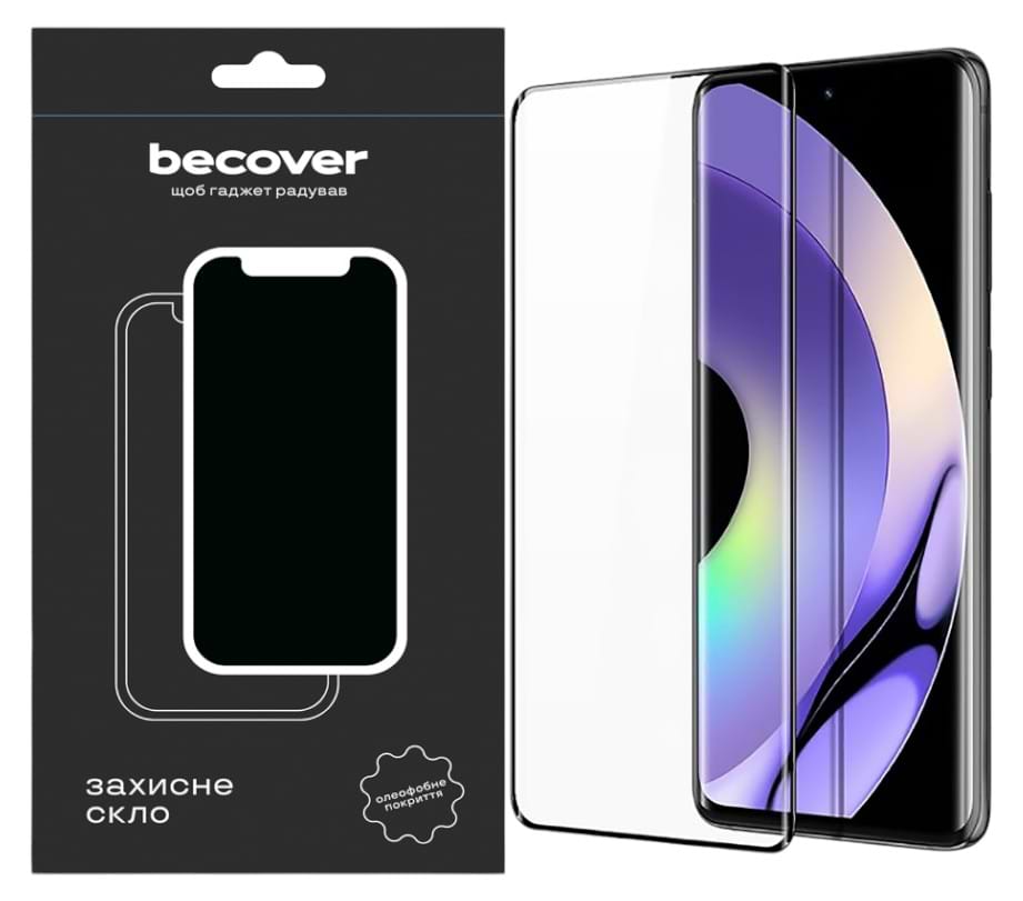 Защитное стекло для смартфона BeCover for Motorola Moto G52/G82 Black (709735)