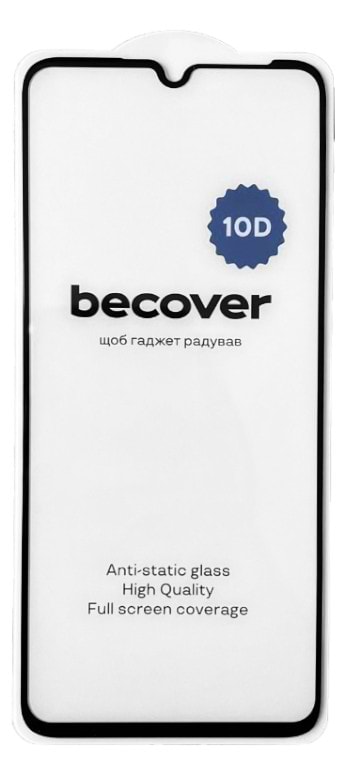 Защитное стекло для смартфона BeCover for Realme Note 50 10D Black (711669)