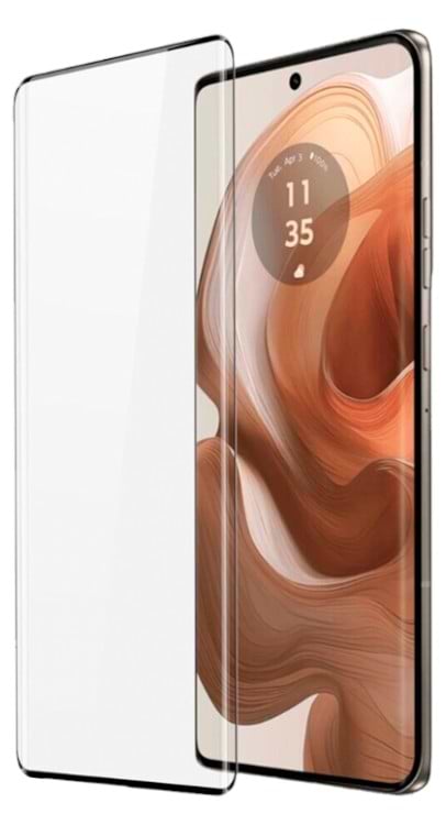 Защитное стекло для смартфона BeCover EDGE for Motorola Edge 50 Ultra Black (712345)