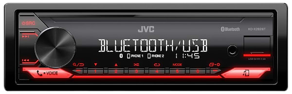 Фото - Авторесивери 1DIN JVC KD-X282BT