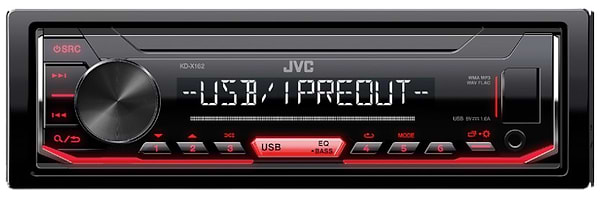 Фото - Авторесивер 1DIN JVC KD-X162