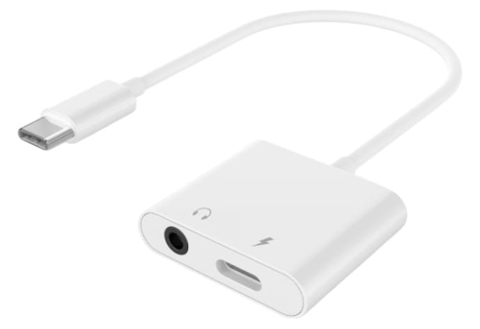 Перехідник аудіо Cablexpert USB-C 3.5 mm + USB-C (A-CM-3.5FP-01) - Фото 1