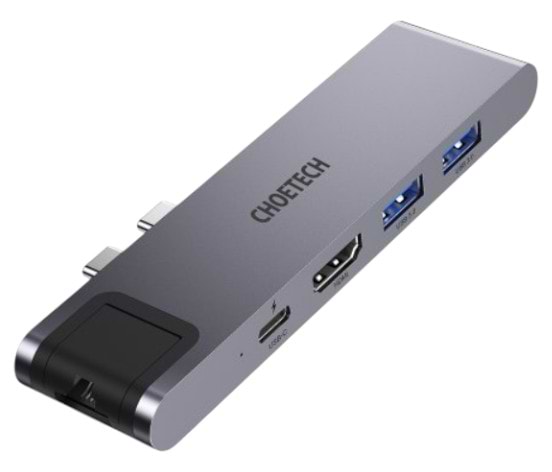 Фото - Хаб USB Choetech 7-в-1 (HUB-M24)