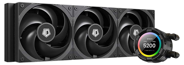 Фото - Водяная система охлаждения ID-Cooling Space LCD SL360 Pro SE Фото - Водяная система охлаждения ID-Cooling Space LCD SL360 Pro SE