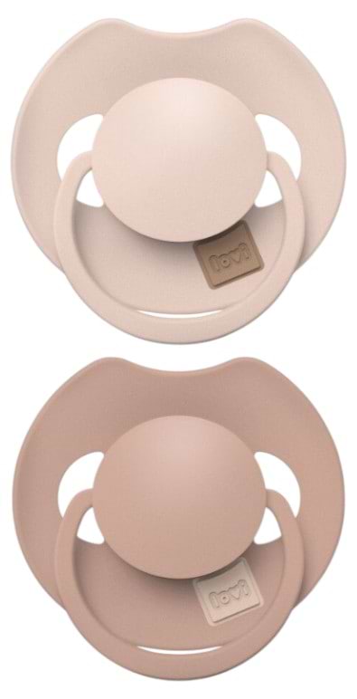 Симетрична пустушка Lovi Prime 6-18 міс 2 шт. Nude/Blush (34/406) - Фото 1