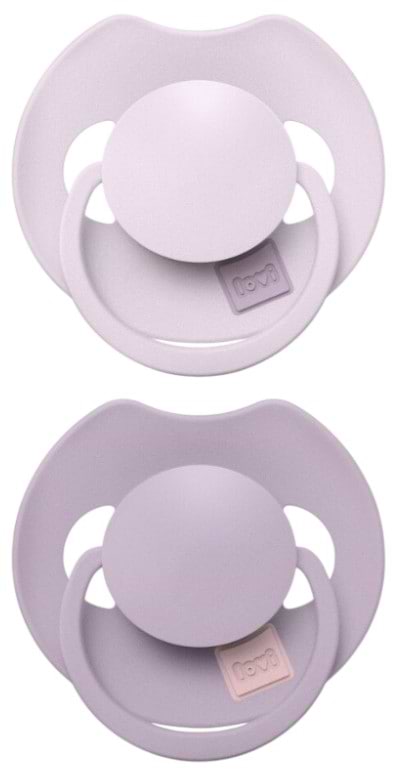 Симетрична пустушка Lovi Prime 6-18 міс 2 шт. Lilac/Violet (34/422) - Фото 1