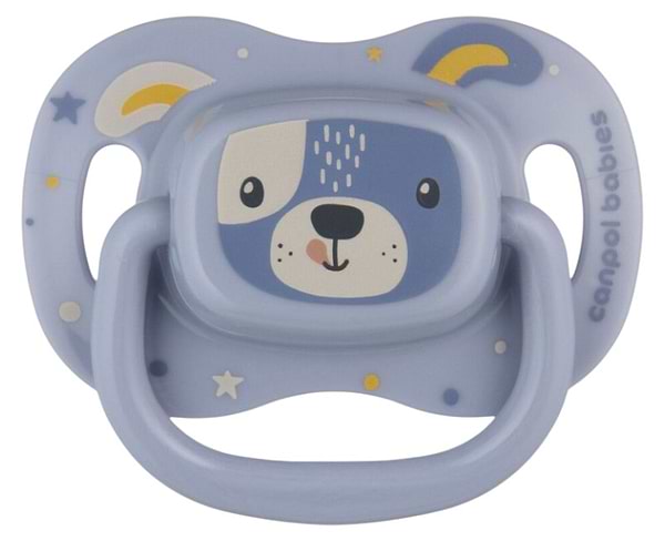 Фото - Симметричная пустышка Canpol babies 18+ мес CUTE ANIMALS - голубой (34/926_blu)