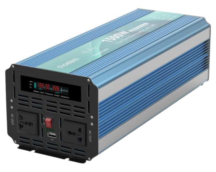 Інвертор автомобільний Choetech 12V 220V 1500Вт (INV-C1500WUPS-EU)