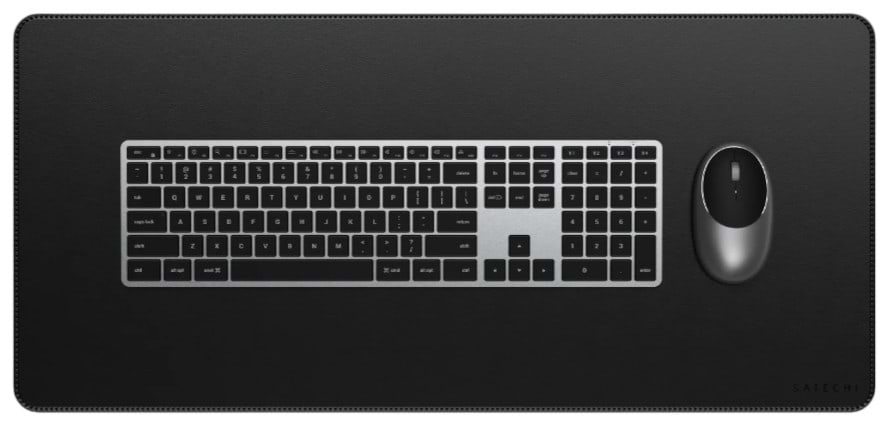 Коврик для мыши Satechi Vegan Leather Premium Desk Mat Black (ST-LPDMK) - Фото 1