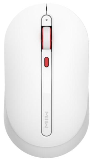 Фото - Миша бездротова Xiaomi MiiiW Wireless Mute Mouse White MWMM01