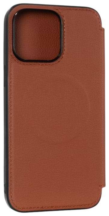 Чохол для смартфону
 Gelius Premier Book Case Magsafe for iPhone 13 Pro Max Individual Brown (98671) - Фото 1