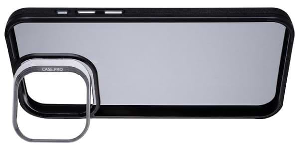 Фото - Чохол для смартфону Gelius Elegant Bumper Case Camera stand iPhone 15 Pro Max Black (99395)