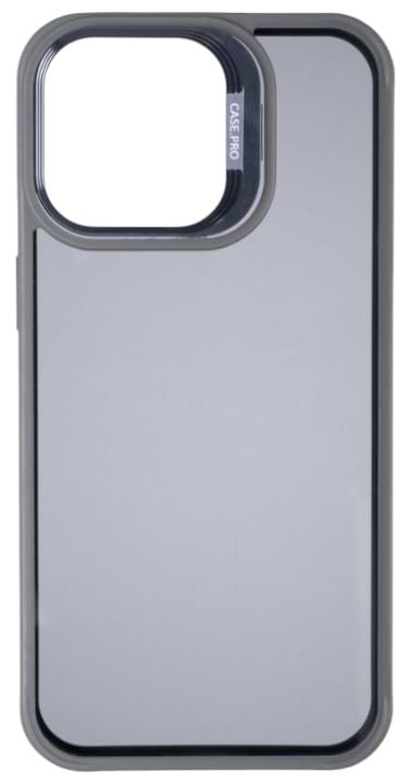 Фото - Чохол для смартфону Gelius Elegant Bumper Case Camera stand iPhone 15 Pro Max Grey (99394) Фото - Чохол для смартфону Gelius Elegant Bumper Case Camera stand iPhone 15 Pro Max Grey (99394)