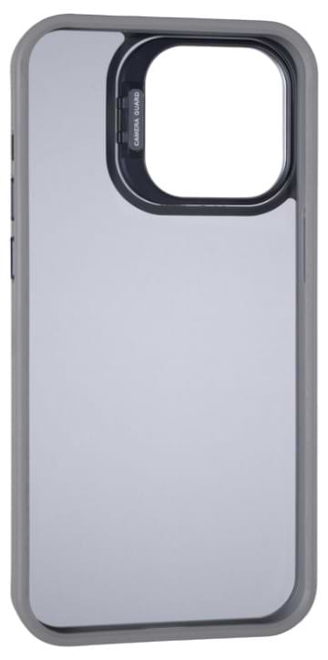 Фото - Чохол для смартфону Gelius Elegant Bumper Case Camera stand iPhone 15 Pro Max Grey (99394)