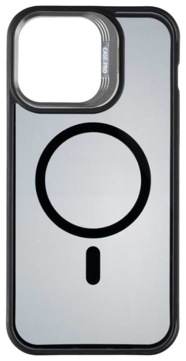 Фото - Чохол для смартфону Gelius Elegant Bumper Case Camera stand MagSafe for iPhone 16 Black (99379) Фото - Чохол для смартфону Gelius Elegant Bumper Case Camera stand MagSafe for iPhone 16 Black (99379)