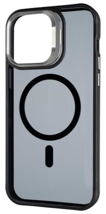 Фото - Чохол для смартфону Gelius Elegant Bumper Case Camera stand MagSafe for iPhone 16 Black (99379)