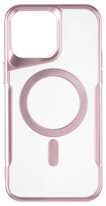 Чохол для смартфону Gelius Casual Frame Case MagSafe for iPhone 16 Rose Gold (99591) - Фото 1