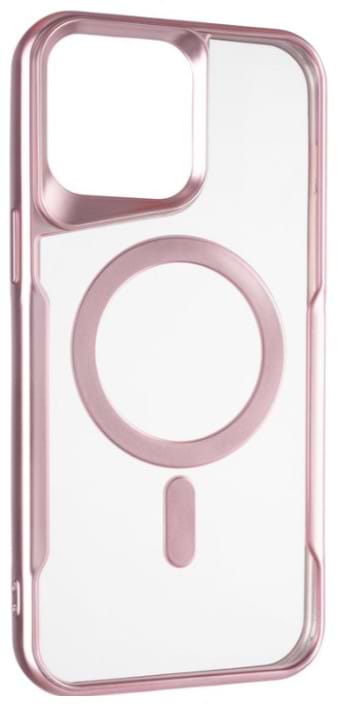 Фото - Чохол для смартфону Gelius Casual Frame Case MagSafe for iPhone 16 Rose Gold (99591)