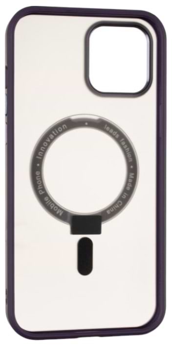 Фото - Чохол для смартфону Gelius Bumper Case MagSafe Stand for iPhone 12/12 Pro Violet (92883)