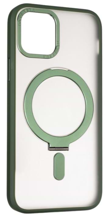 Фото - Чохол для смартфону Gelius Bumper Case MagSafe Stand for iPhone 12 Pro Max Green (94462)