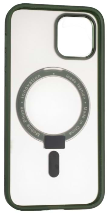 Фото - Чохол для смартфону Gelius Bumper Case MagSafe Stand for iPhone 12 Pro Max Green (94462)