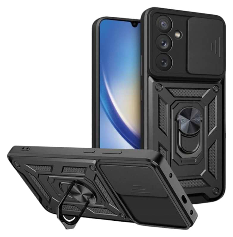 Чохол для смартфону BeCover Military for Samsung Galaxy A15 4G SM-A155/A15 5G SM-A156 Black (710749) - Фото 1
