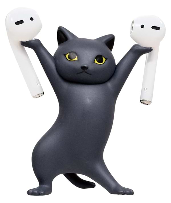 Фото - Підставка для навушників BeCover Cute Cat Нубасік (712114)