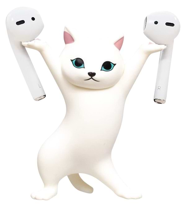 Фото - Подставка для наушников BeCover Cute Cat Снижок (712118)