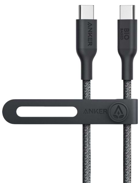 Фото - Кабель синхронізації даних Anker 544 USB-C to USB-C - 0.9m 140W Bio-Nylon Black (A80F5H11)