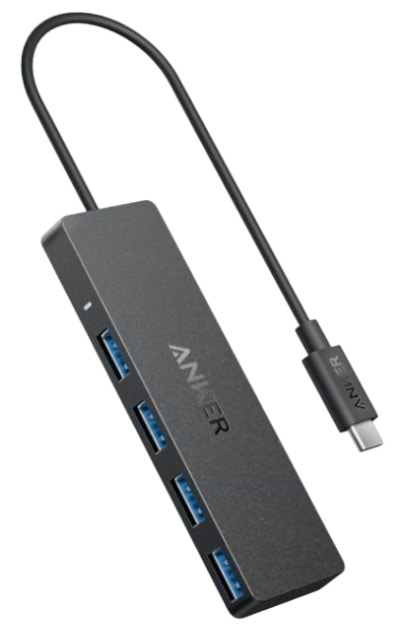 Хаб USB Anker PowerExpand Direct 4-in-1 USB-C PD Media Hub (A8309G11)