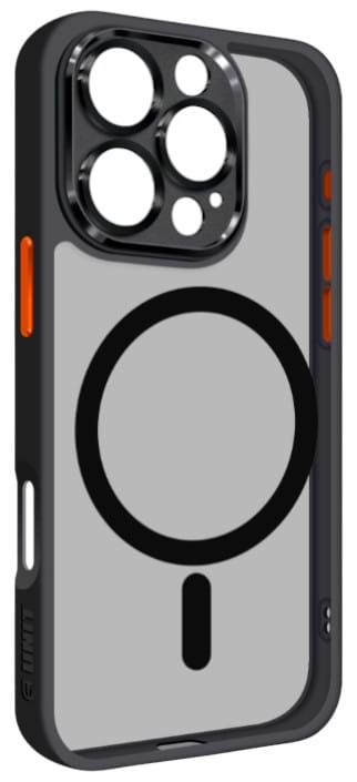 Чехол для смартфона Armorstandart Unit MagSafe SE for Apple iPhone 16 Pro Black Orange (ARM81147) - Фото 1