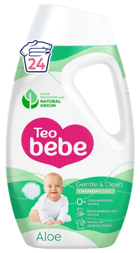 Фото - Гель для стирки Teo Bebe 1,8 л Gentle & Clean Alo (3800024048760)