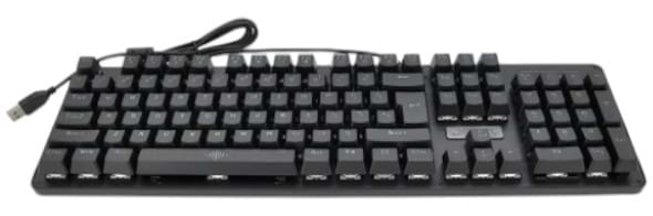 Клавиатура проводная игровая Jedel KL89 Black - Фото 1