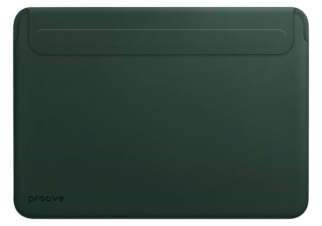 Чехол для ноутбука Proove Leather Sleeve MacBook 15,4''/16,2'' Green (PCLSMB161606) - Фото 1