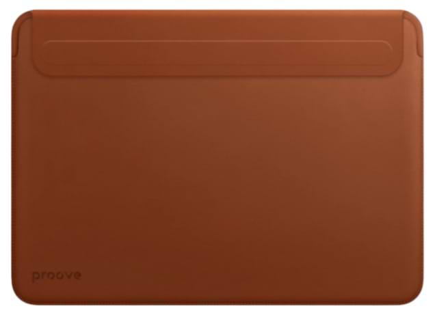 Чехол для ноутбука Proove Leather Sleeve MacBook 15,4''/16,2'' Brown (PCLSMB161615) - Фото 1