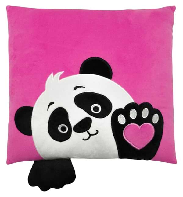 Фото - Подушка декоративная детская Tigres Панда LOVE (ПД-0462)