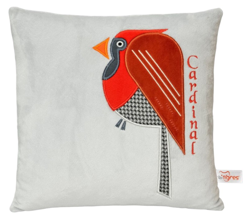 Подушка декоративна дитяча Tigres Сardinal Birds (ПД-0492)