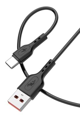 Кабель синхронізації даних SkyDolphin S66T USB - USB Type-C (M/M) 1m Black (SDUSB-000650)