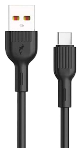 Кабель синхронізації даних SkyDolphin S03T USB - USB Type-C (M/M) 1m Black (SDUSB-000418) - Фото 1