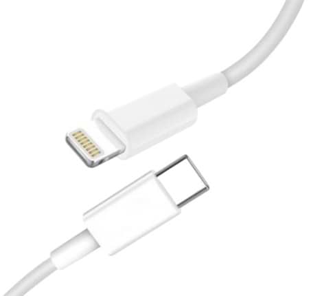 Кабель синхронізації даних SkyDolphin S12L Frost Line USB Type-C - Lightning (M/M) 1m White (SDUSB-000576) - Фото 1