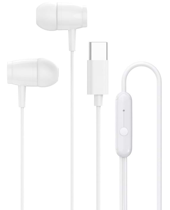 Фото - Уцінка - Навушники вкладиші дротові Canyon SEP-5 TYPE-C White (CNS-CEP5W)