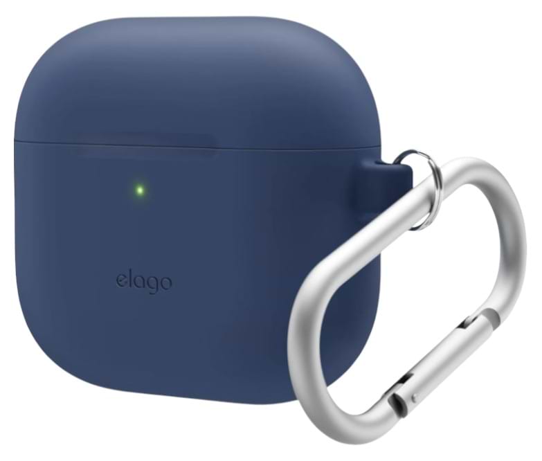 Чохол для навушників Elago Silicone Hang Case Jean Indigo for AirPods 4rd Gen (EAP4SC-HANG-JIN)