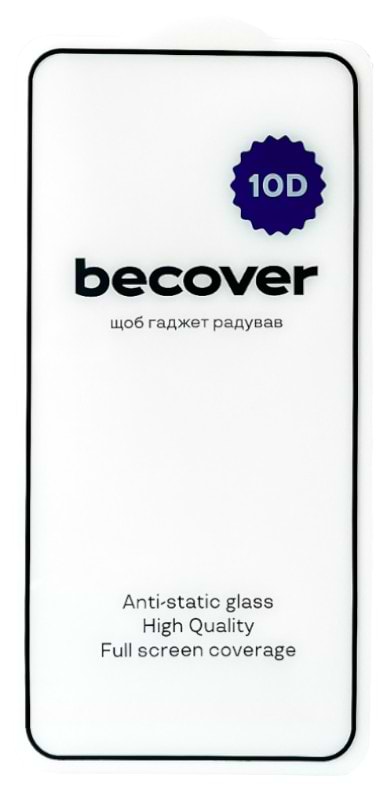 Фото - Защитное стекло для смартфона BeCover Poco F6 Pro 10D Black (712586)