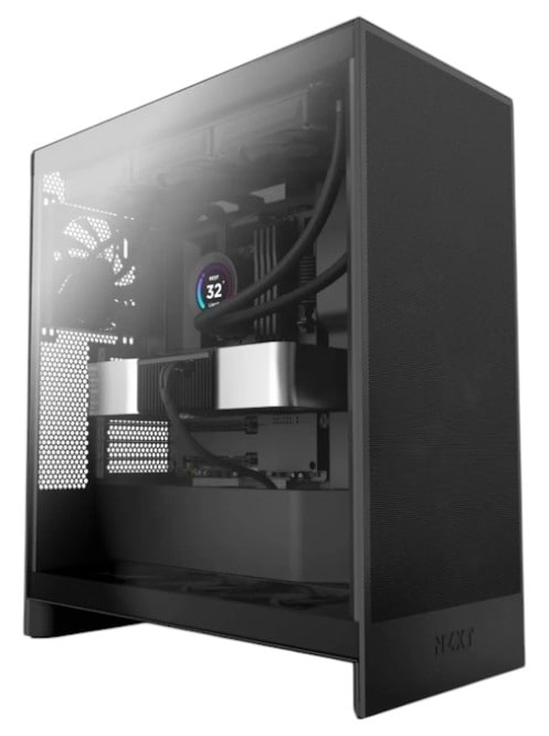 Корпус NZXT H7 Flow Mid - Tower ATX Case - All Black (CM-H72FB-01)
