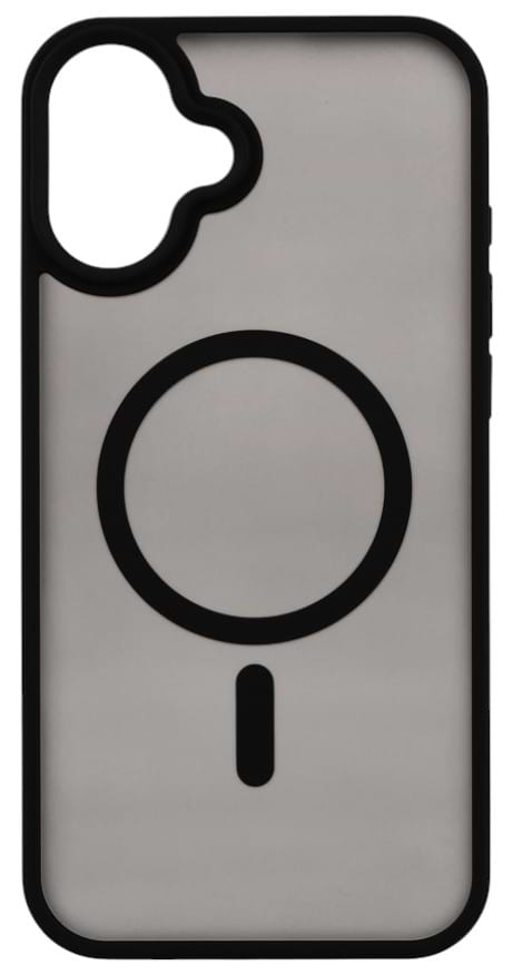 Чехол для смартфона 2E Basic for iPhone 16 Plus, Soft Touch MagSafe Cover, Black (2E-IPH-16PL-OCLS-BK) - Фото 1